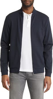 BOSS Skiles Cotton Zip-Up Jacket