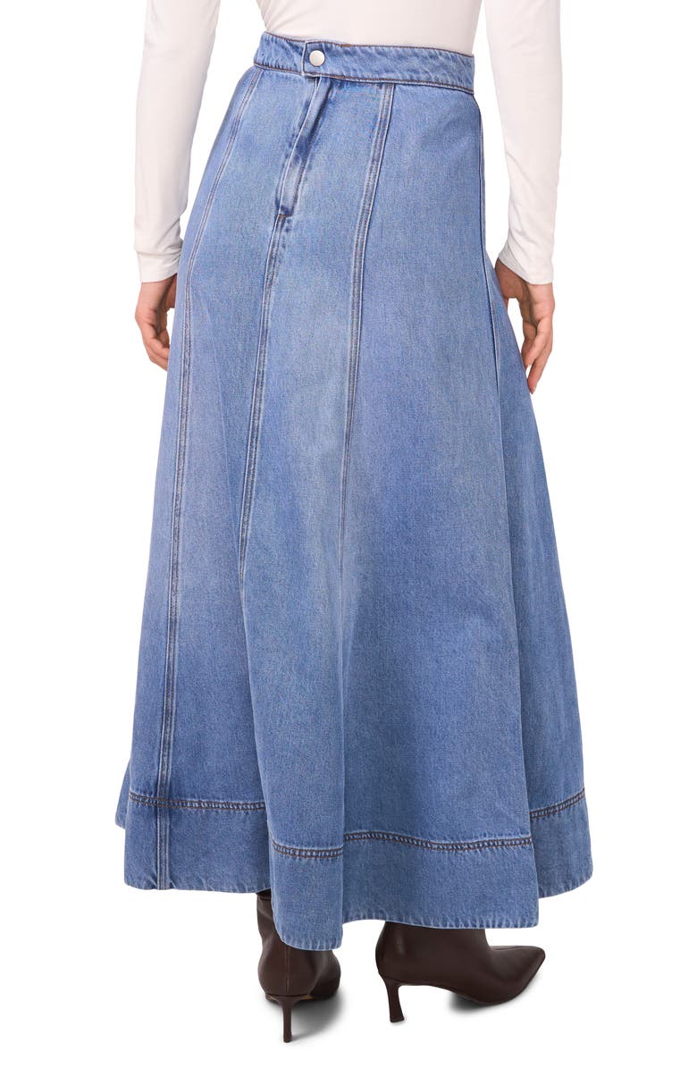 1.STATE Paneled Denim Maxi Skirt, Alternate, color, 