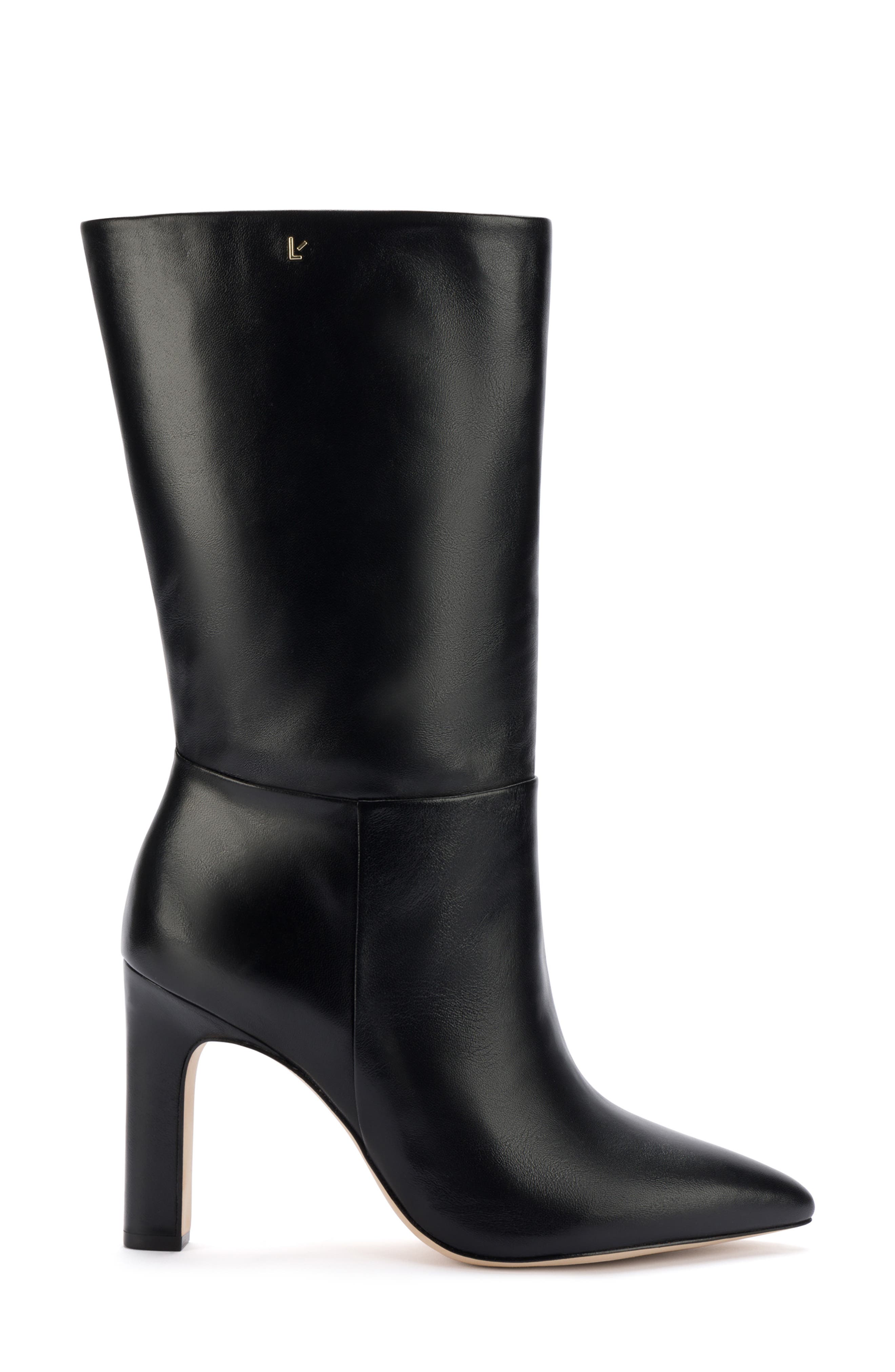 Larroudé Cindy Pointed Toe Boot, Alternate, color, 