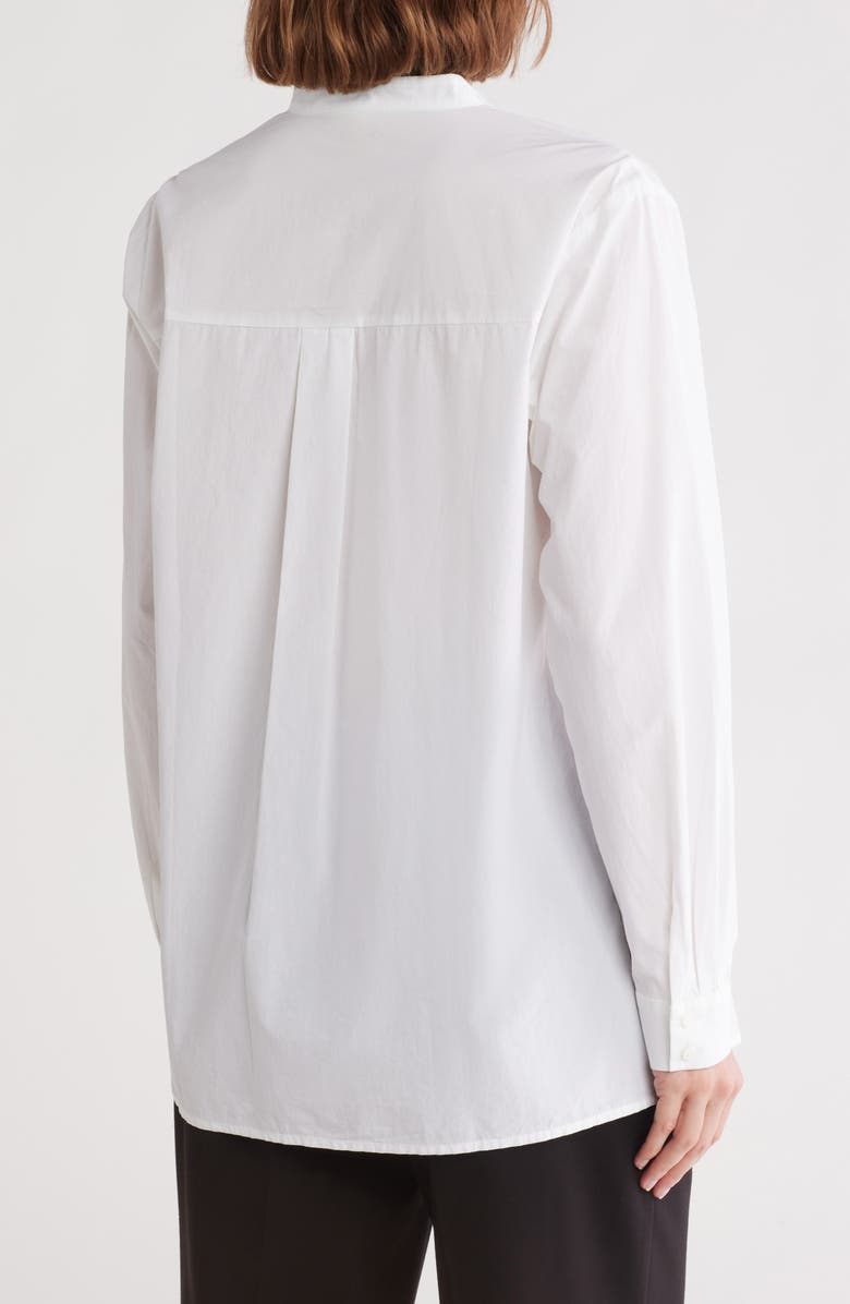 Eileen Fisher Organic Coton Shirt, Alternate, color, White