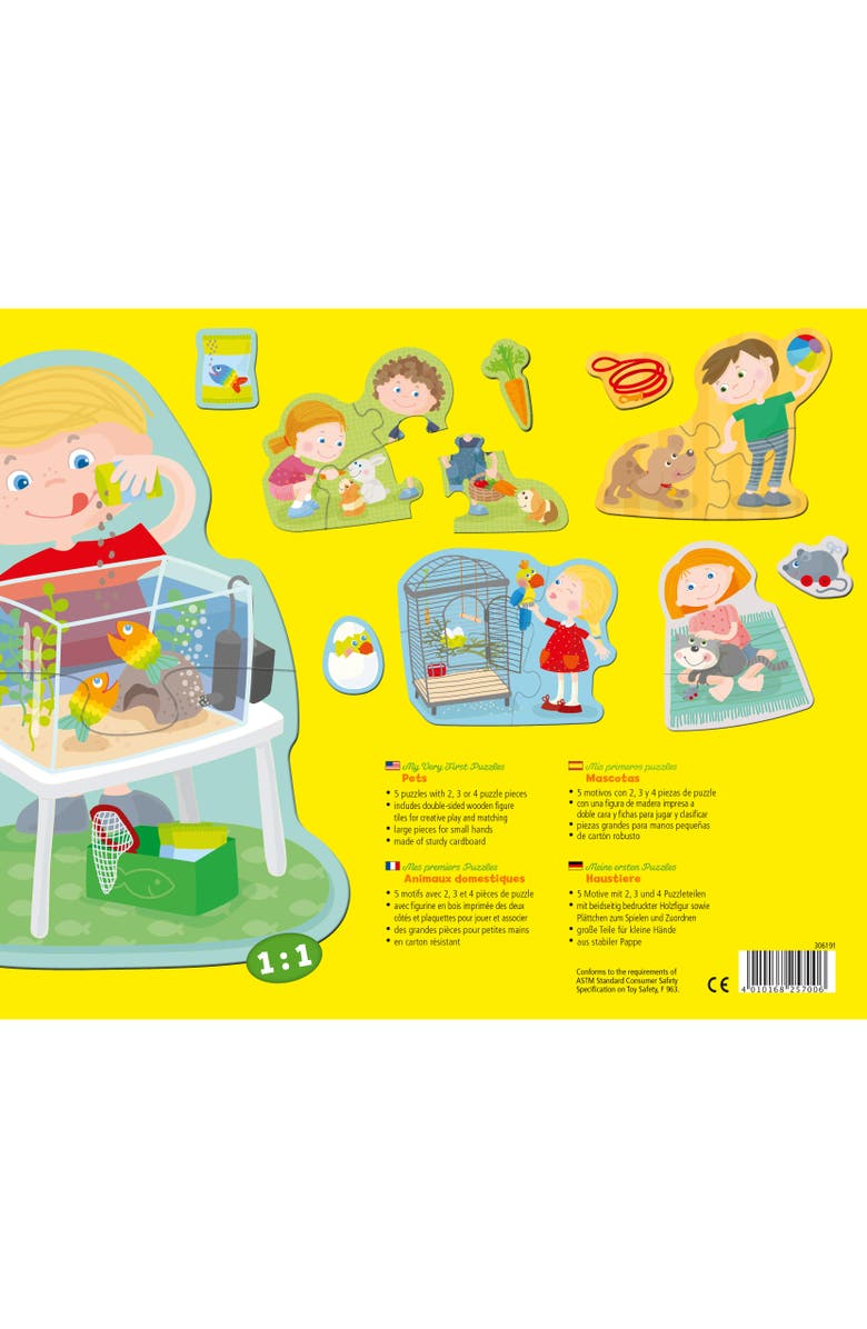 HABA My Very First Puzzles - Pets, Alternate, color, 