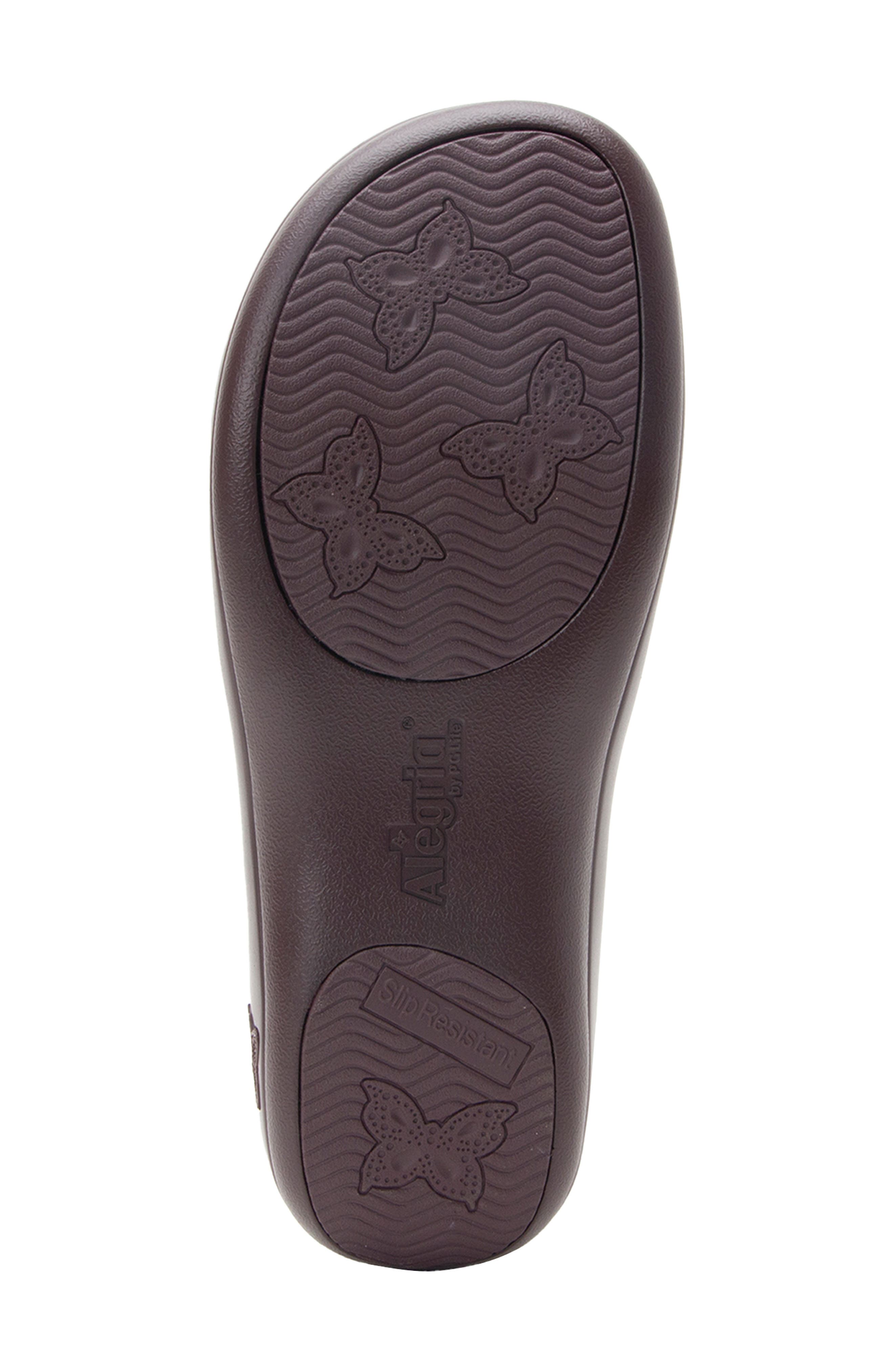 Keli Clog, Alternate, color, GLIMMER BURGUNDY