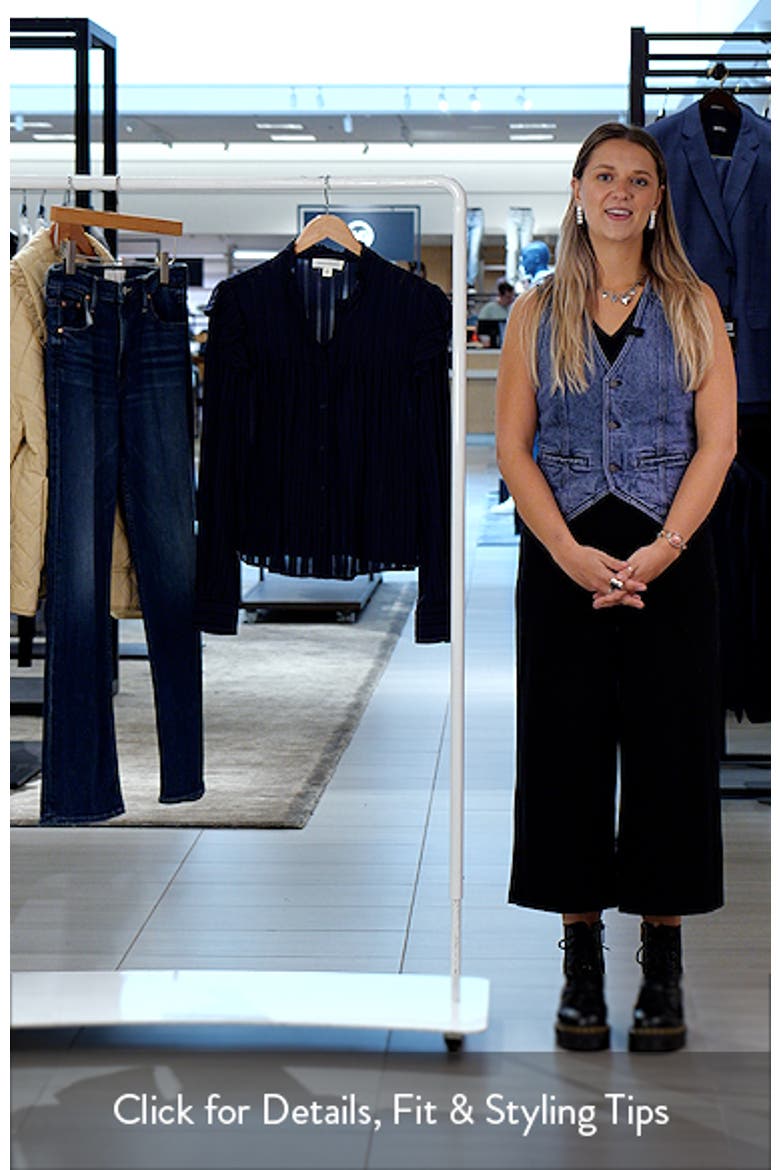 Ruffle Button-Up Shirt video