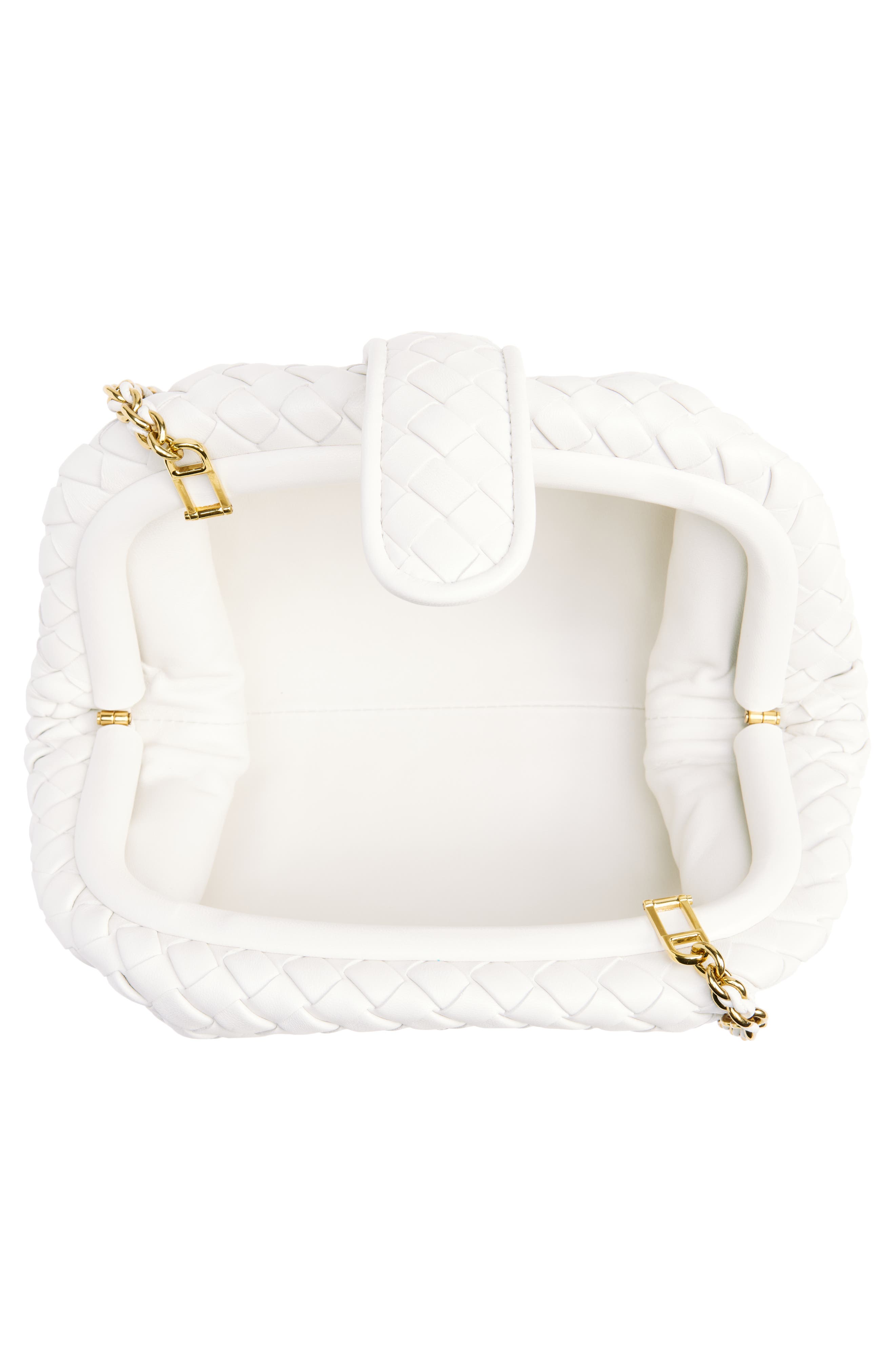 Bottega Veneta Mini Lauren 1980 Intrecciato Leather Clutch, Alternate, color, 