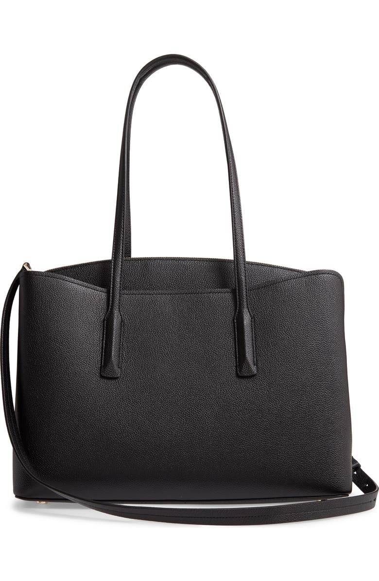 Kate Spade New York margaux large leather work tote, Alternate, color,