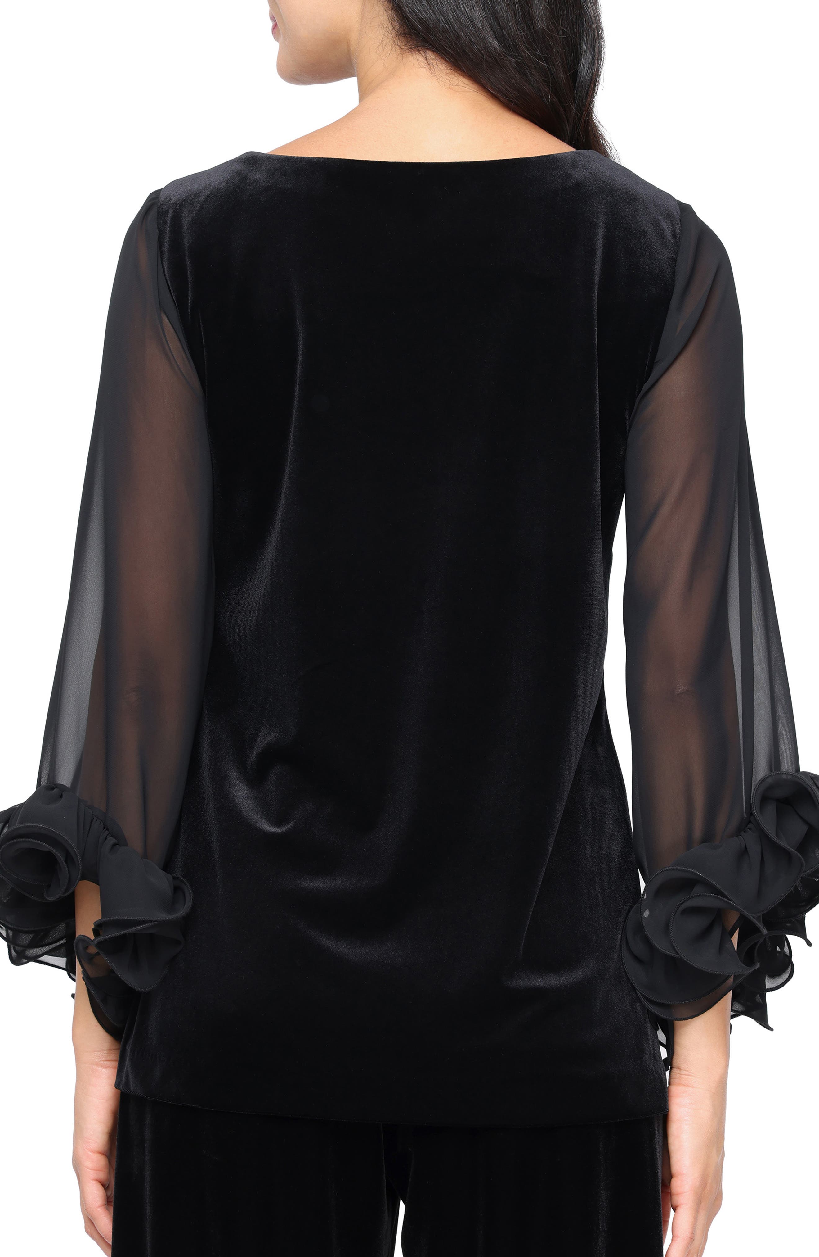 Stretch Velvet Top - image 2