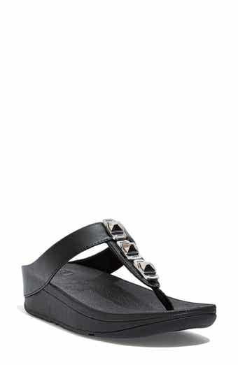 FitFlop Fino Crystal Wedge Flip Flop Sandal