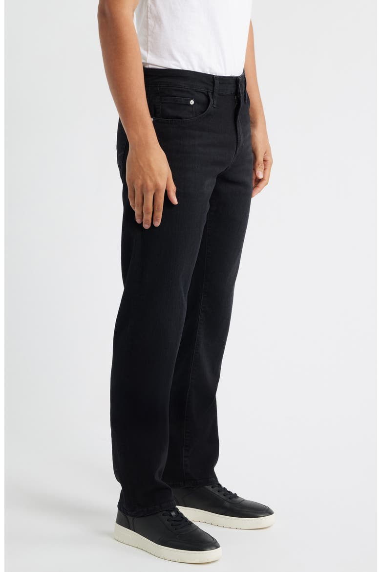 Zach Straight Leg Jeans, Alternate, color, SMOKE FEATHER BLUE