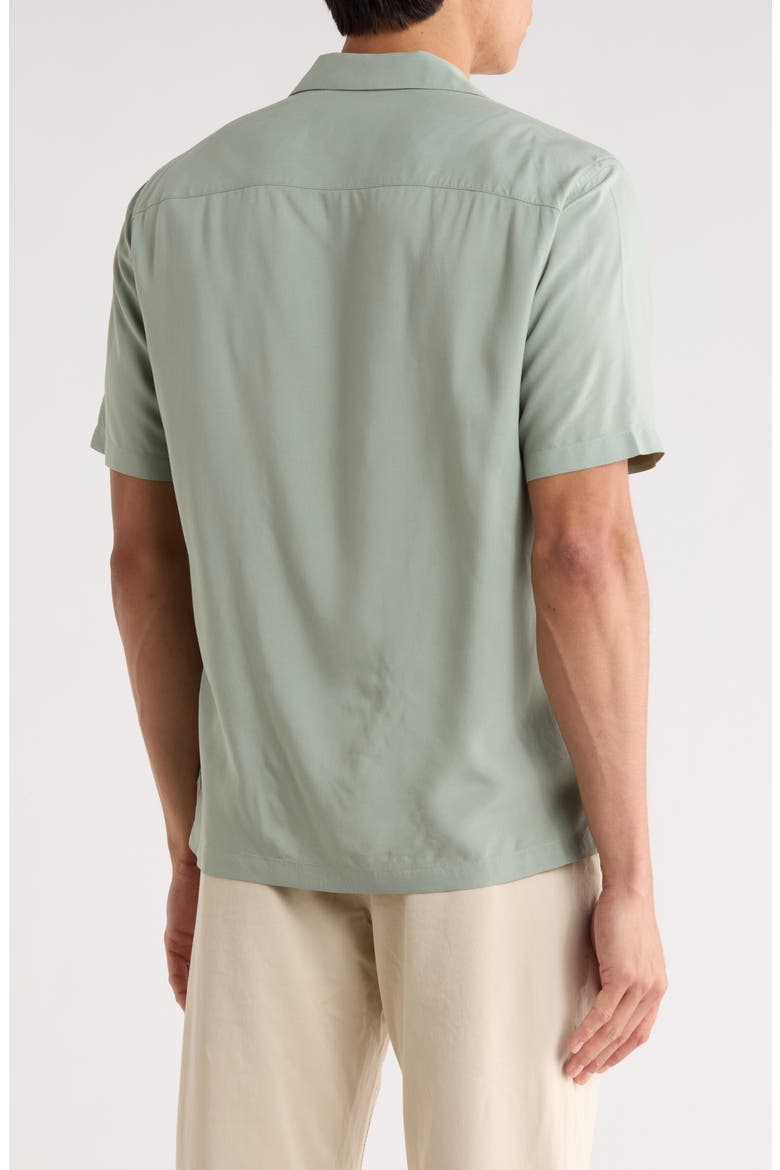 Burman Camp Shirt, Alternate, color, MINERAL GREEN
