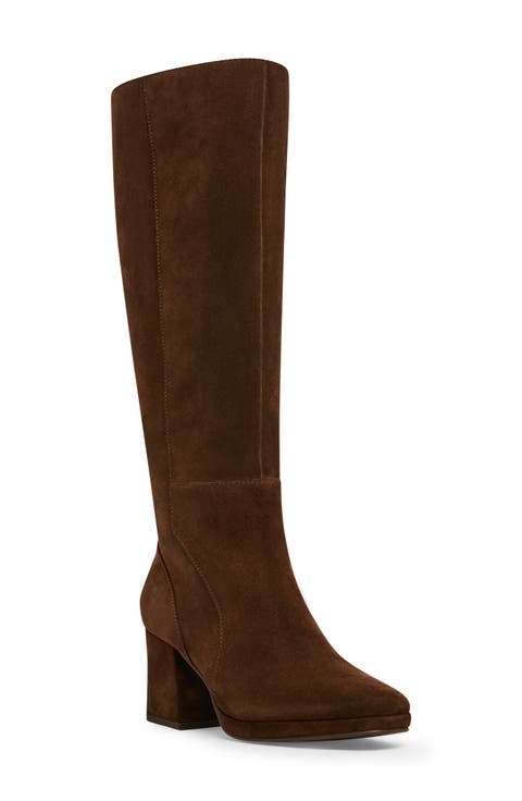 Sofie Waterproof Knee High Platform Boot
