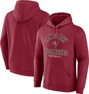 FANATICS Men's Fanatics Branded  Red Tampa Bay Buccaneers Between the Pylons Pullover Hoodie