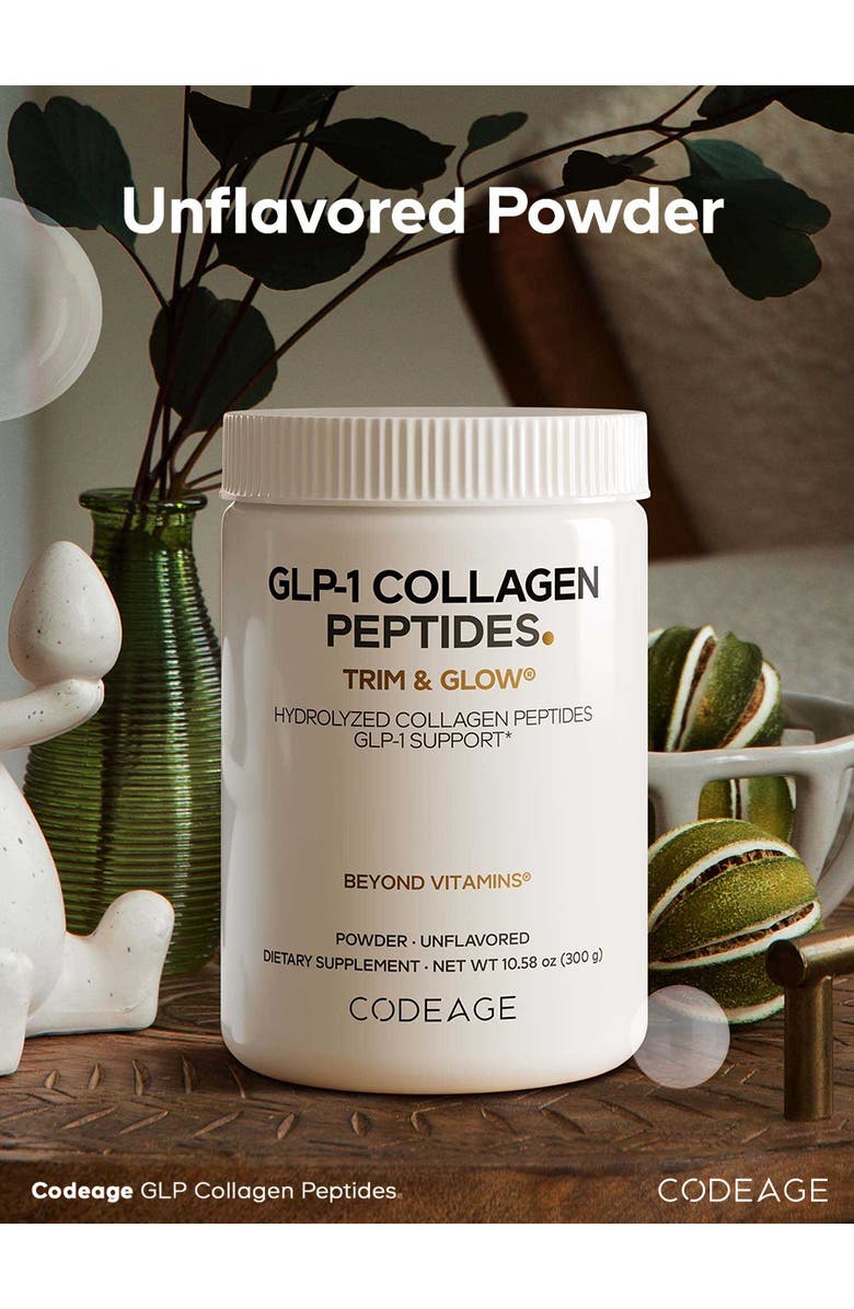 Codeage GLP-1 Collagen Peptides Powder, Main, color, 