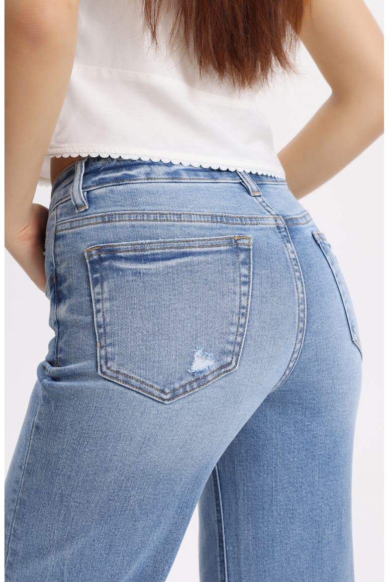 Mid Rise Wide Leg Jeans, Alternate, color, STRATUS