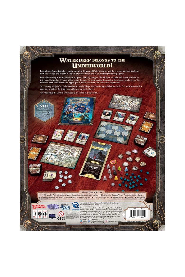 Lords of Waterdeep, Alternate, color, Multicolored