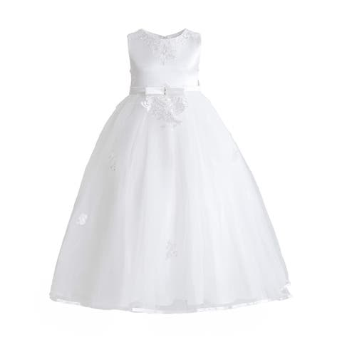 Azalina Satin Tulle Dress