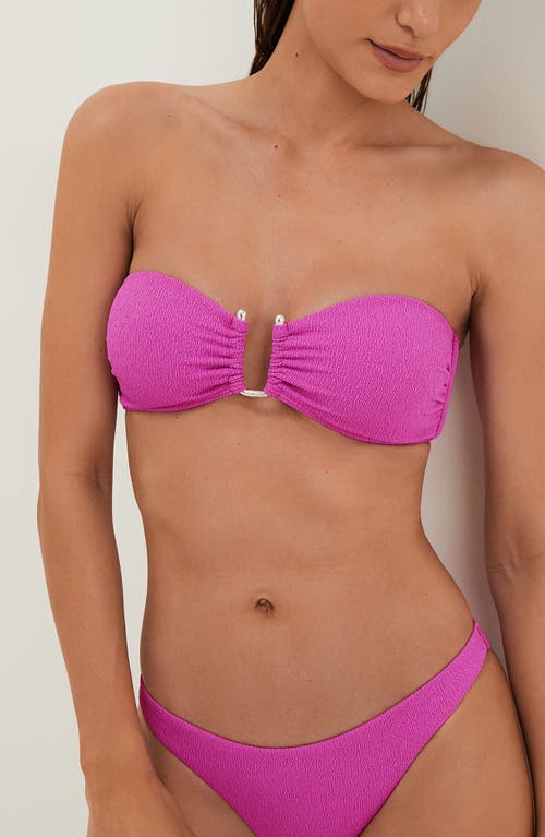 Vix Paula Hermanny Firenze Jill Bandeau Bikini Top In Pink