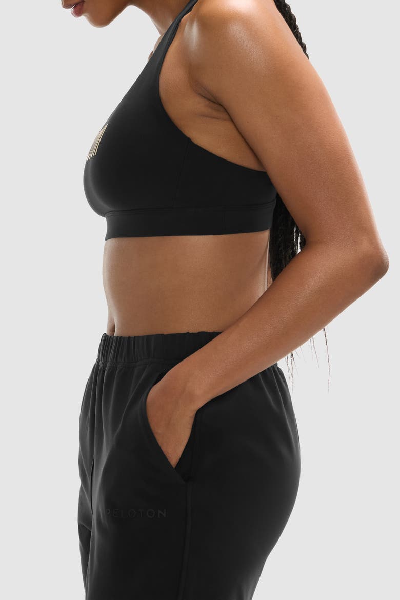 Cadent Everyday Racerback Bra, Alternate, color, Black