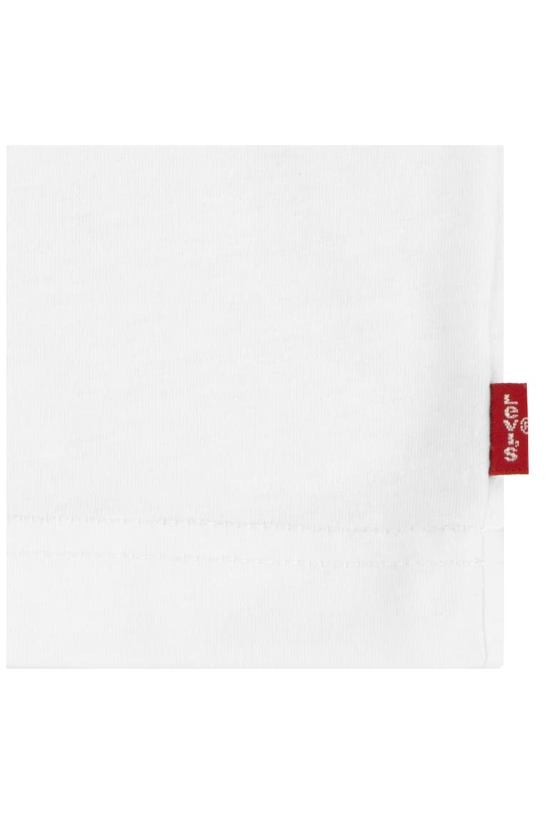 Kids' Pizza Logo Graphic T-Shirt, Alternate, color, BRIGHT WHITE