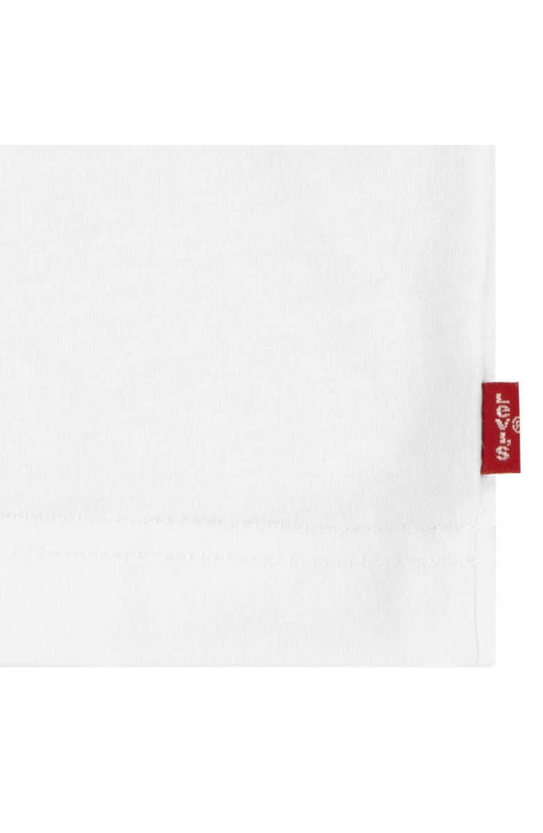 Levi's Kids' Pizza Logo Graphic T-Shirt, Alternate, color, Bright White