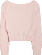 PacSun Cosette Off the Shoulder Rib Sweater