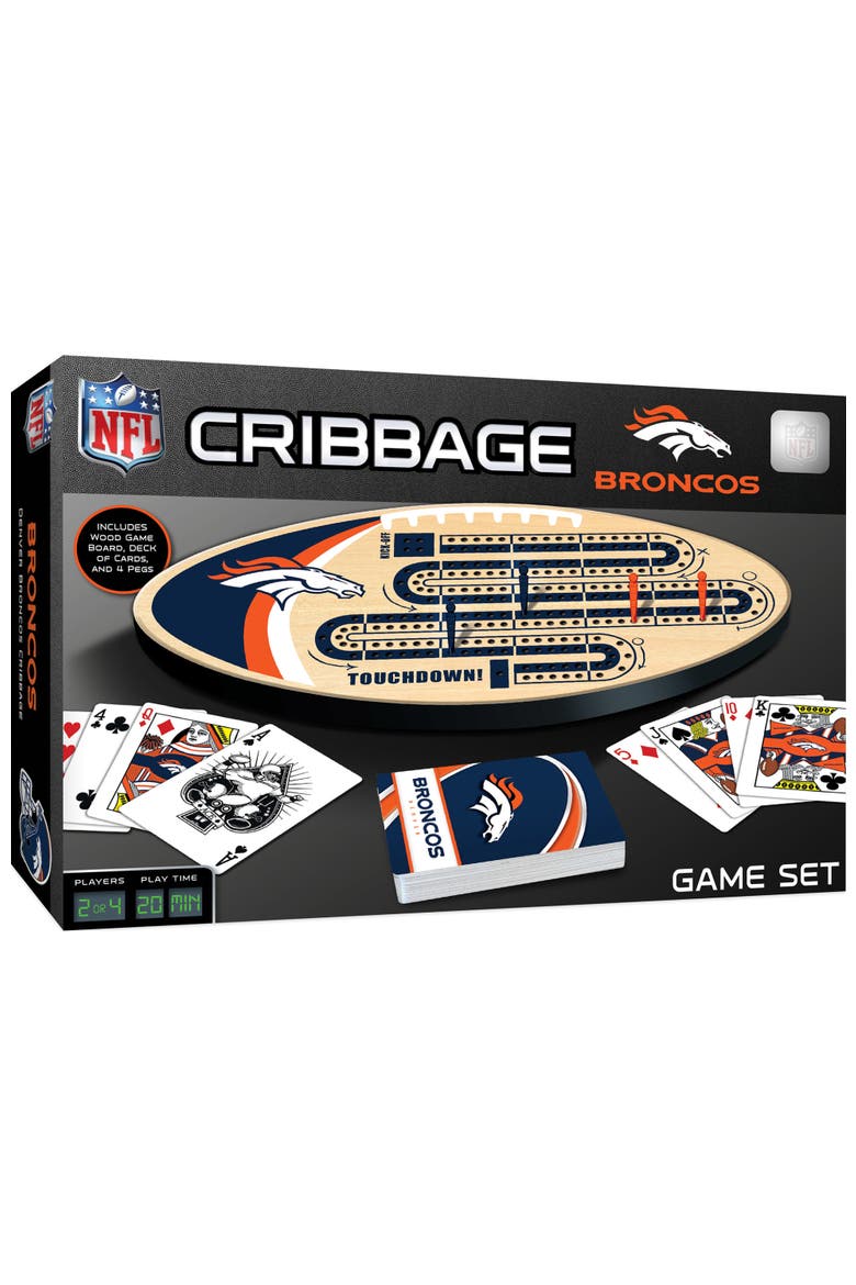 Denver Broncos Cribbage, Main, color, Multicolor