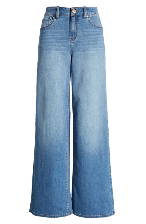 1822 Denim High Waist Wide Leg Jeans In Iman