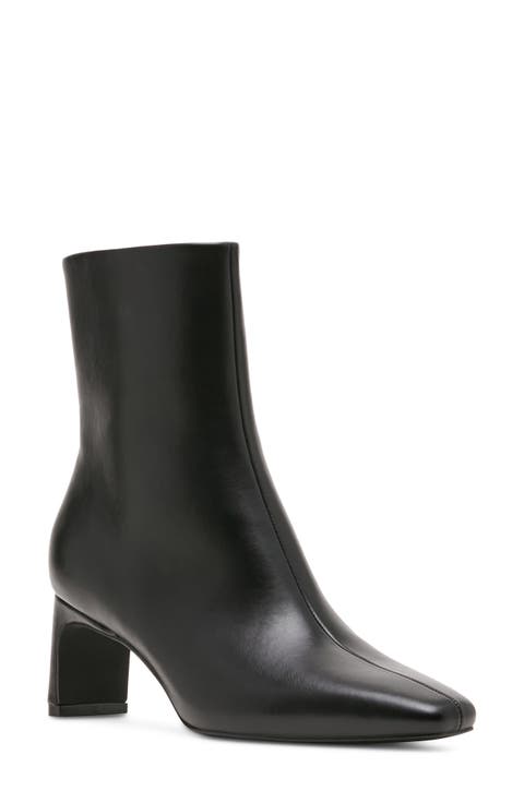 Art Faux Leather Bootie