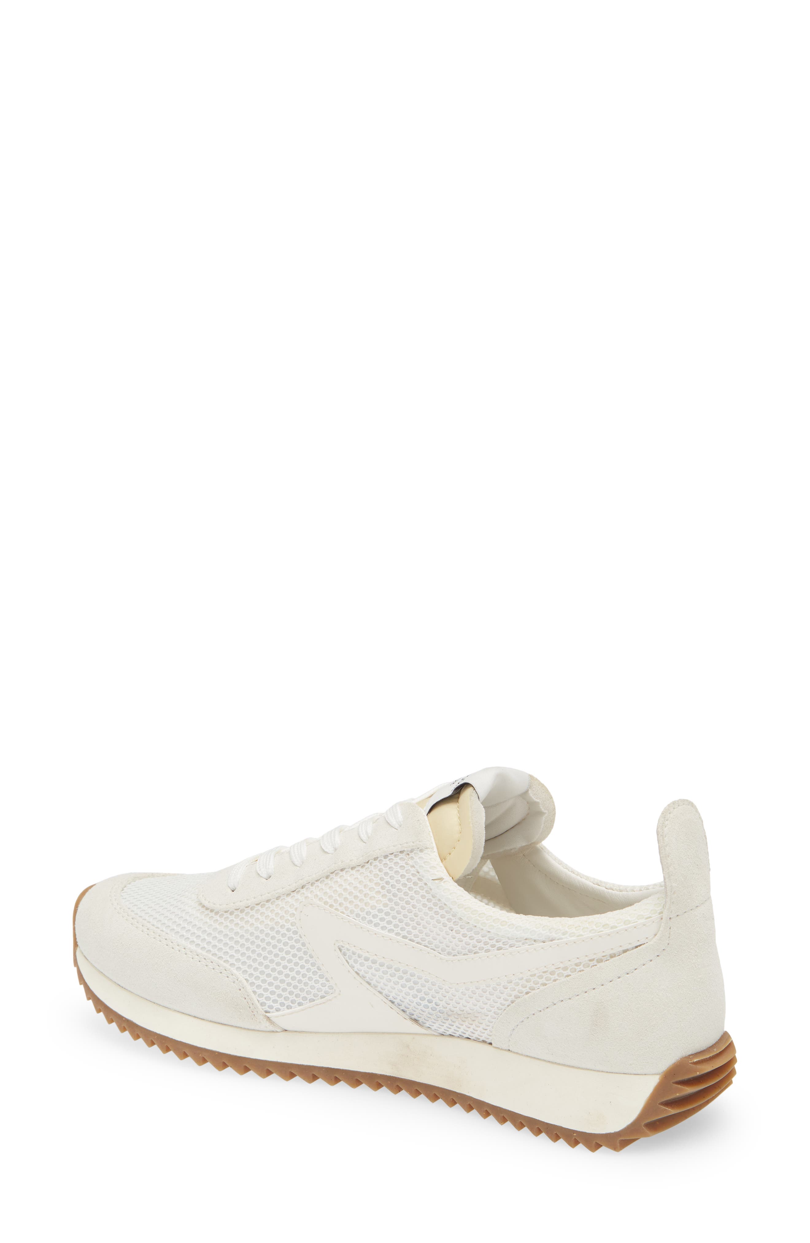 rag & bone Retro Runner Mesh Sneaker, Alternate, color, Offwht