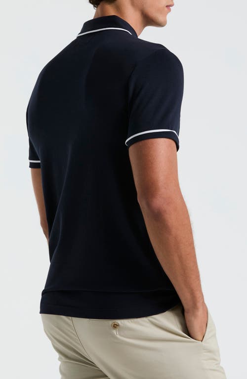 Original Penguin Men's Earl Pique Polo Shirt In Blue
