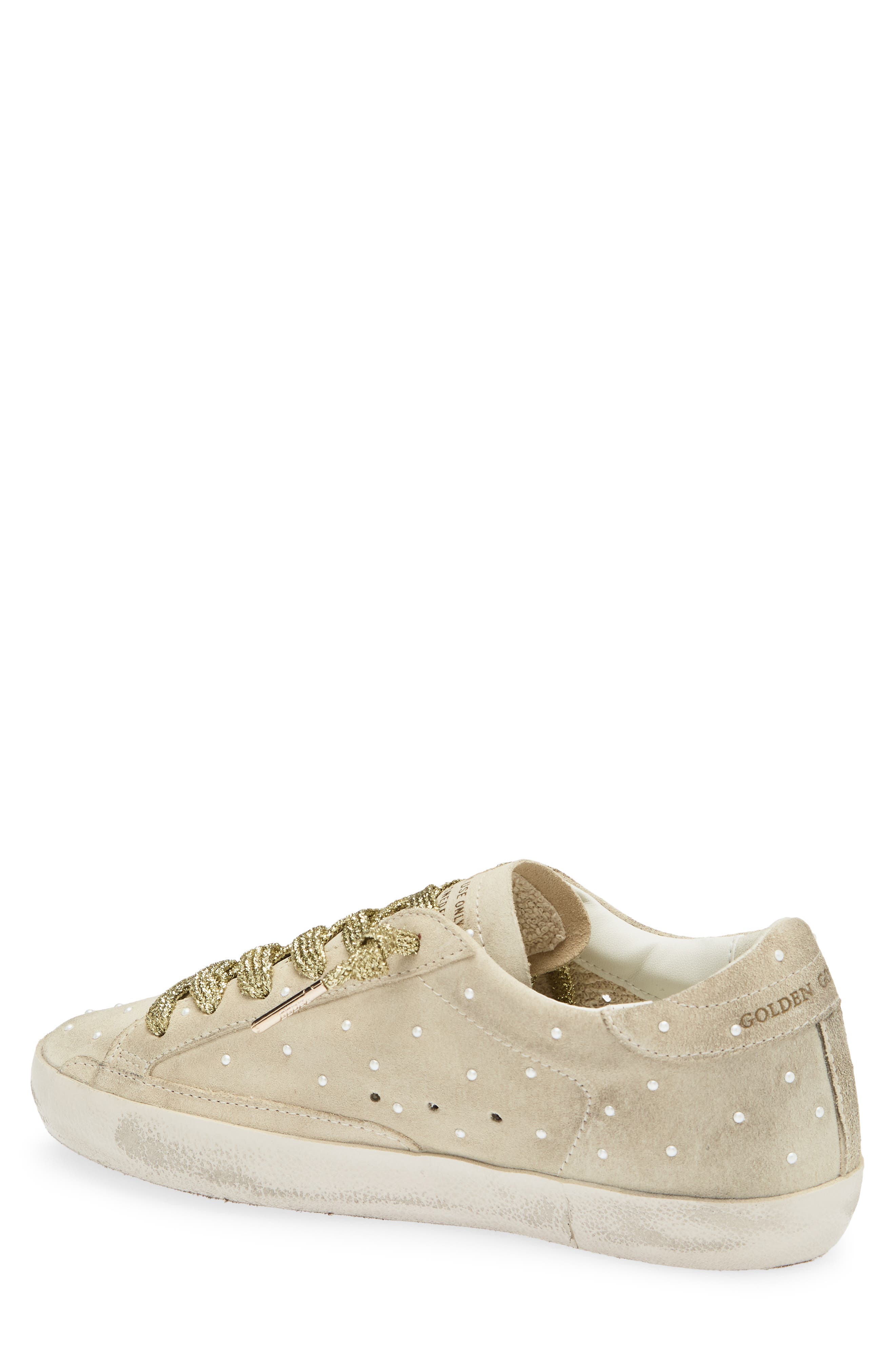 Golden Goose Super-Star Low Top Sneaker, Alternate, color, Light Beige
