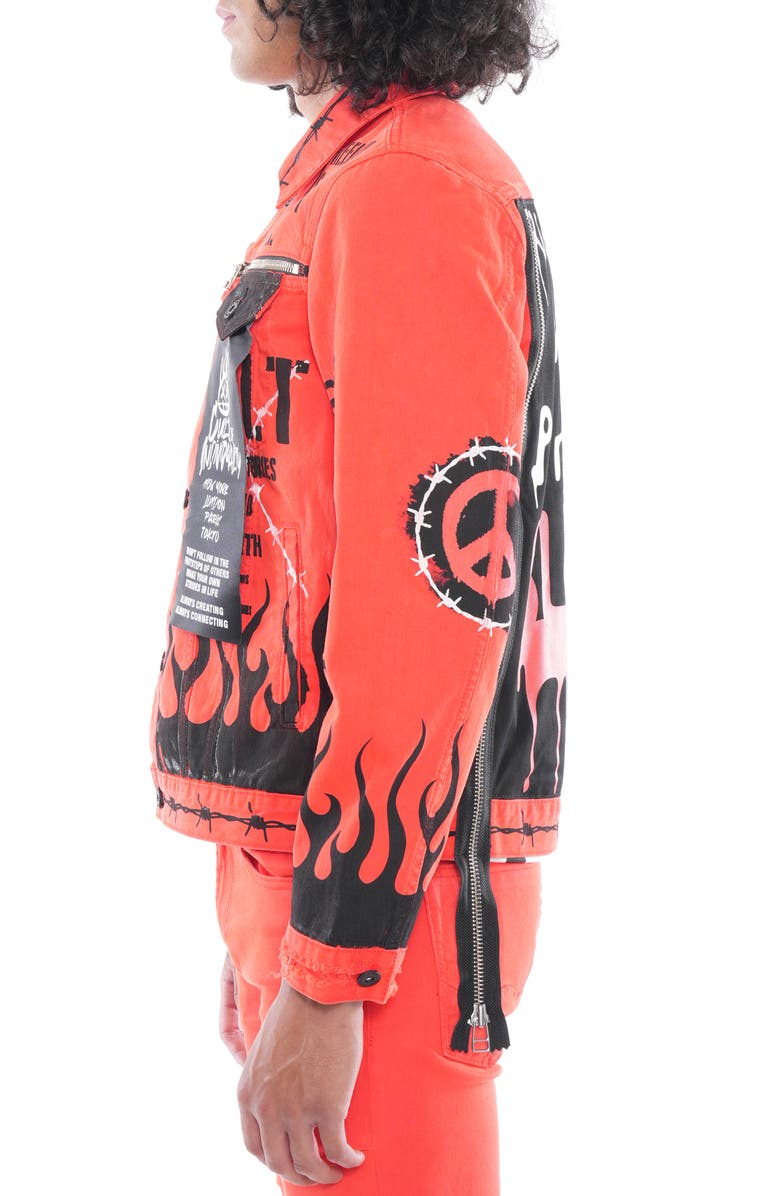 Cult of Individuality Paz Type II Denim Jacket, Alternate, color,