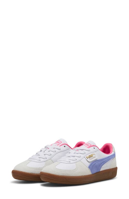 PUMA Palermo Sneaker in Puma White-Intense Lavender at Nordstrom, Size 7
