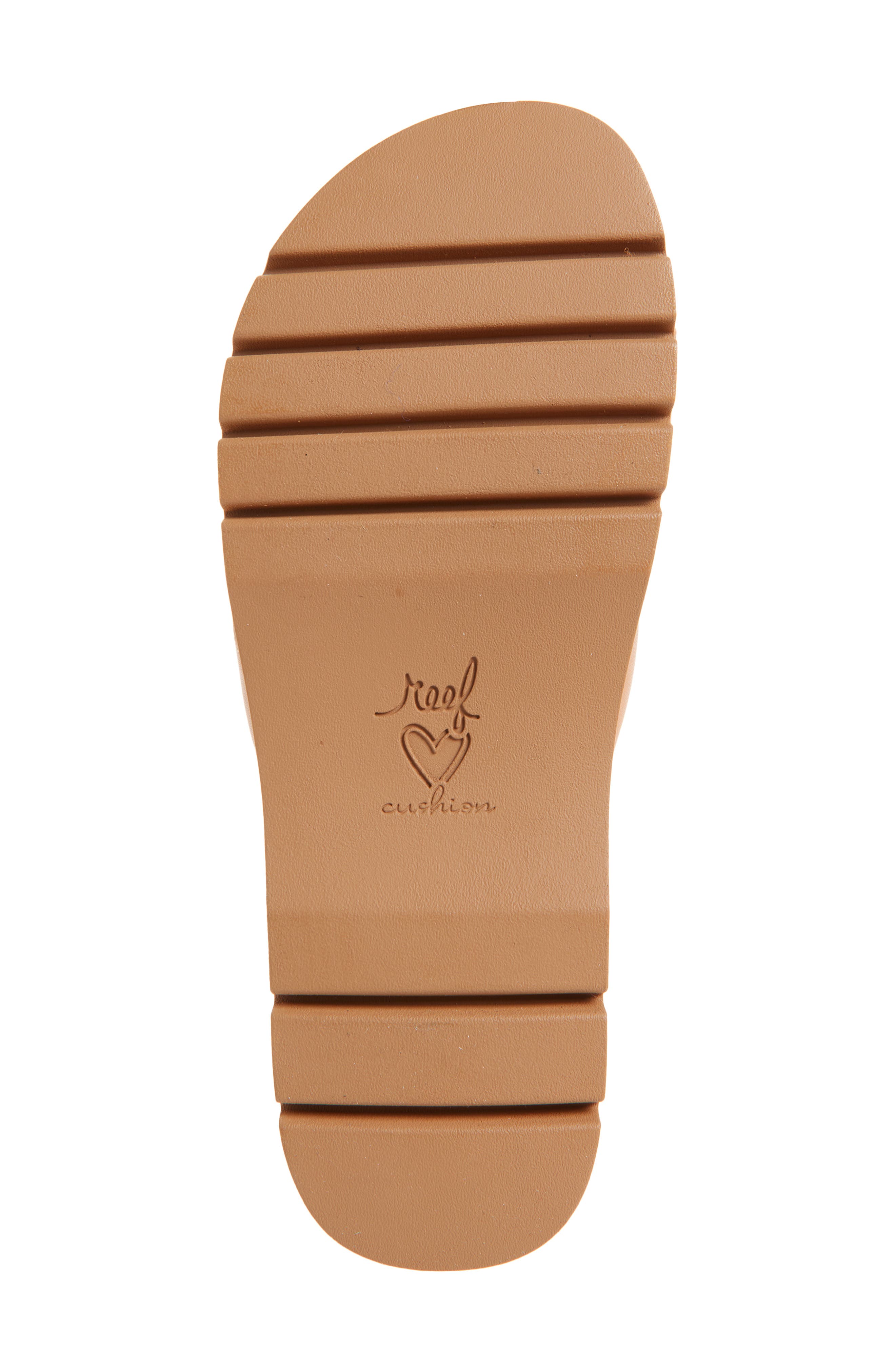 Reef Horizon 2.5 Luca Platform Slide Sandal, Alternate, color, Natural