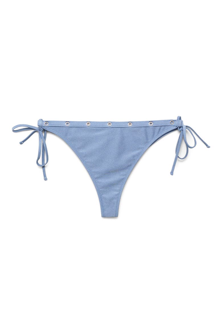 Grommet Bikini Bottoms, Alternate, color, SKY BLUE