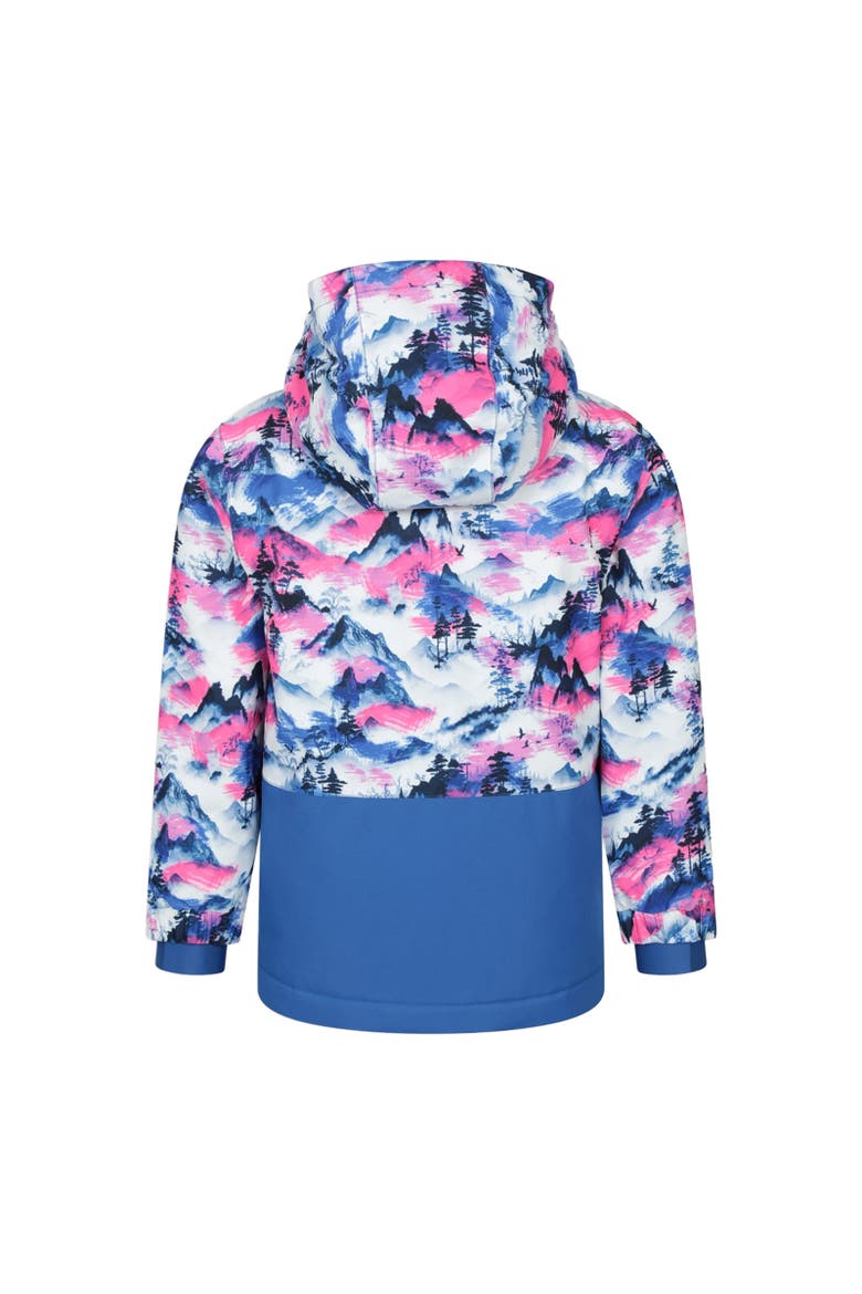 Childrens/Kids Himalayan Abstract Ski Jacket, Alternate, color, Bright Pink