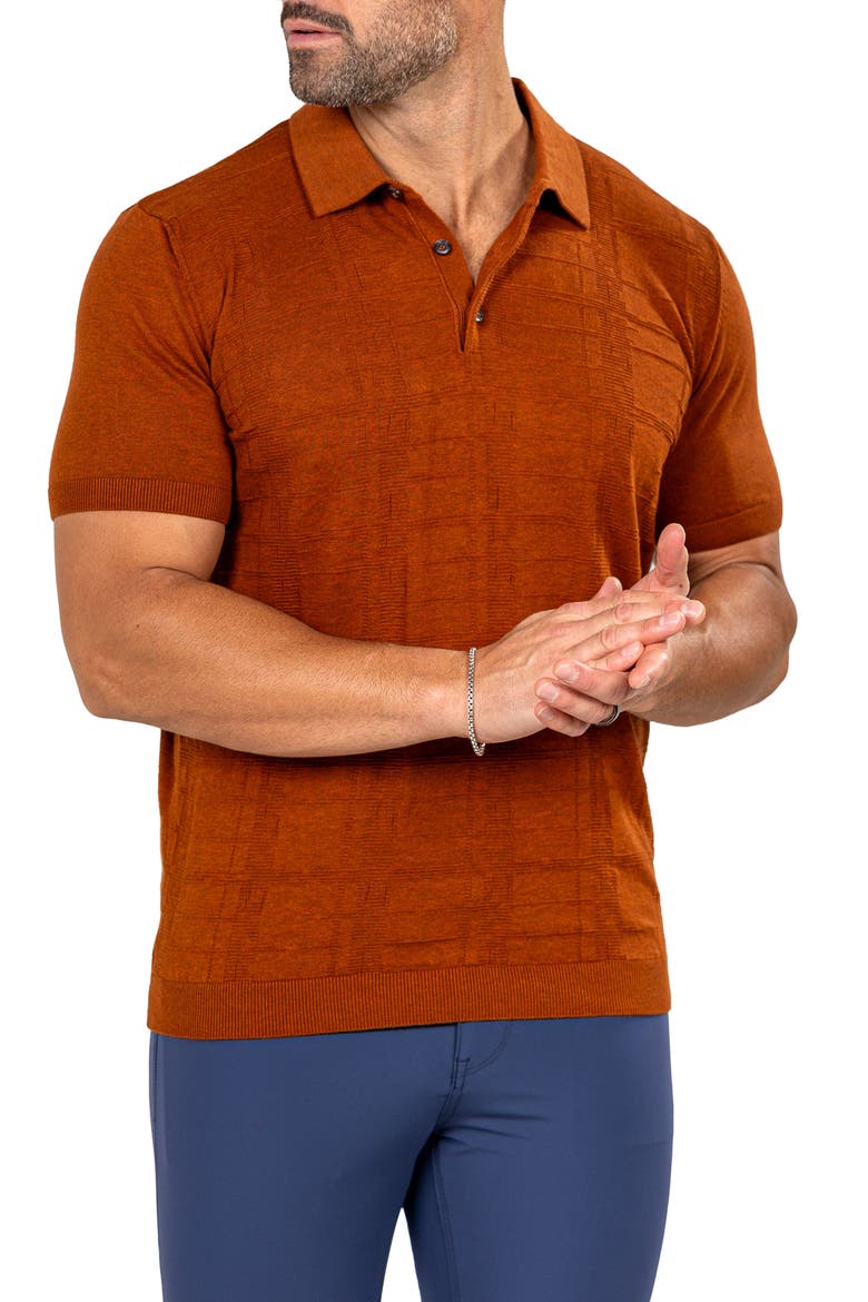 Marthy Brown Polo, Alternate, color, BROWN