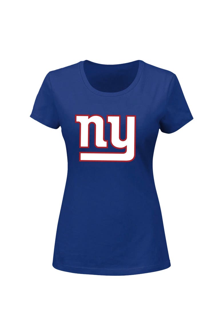 Women's Fanatics Cam Skattebo Royal New York Giants Plus Size Name & Number Scoop Neck T-Shirt, Alternate, color, Royal