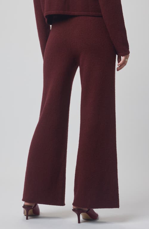Splendid X @cellajaneblog Bouclé Sweat Pants In Brown