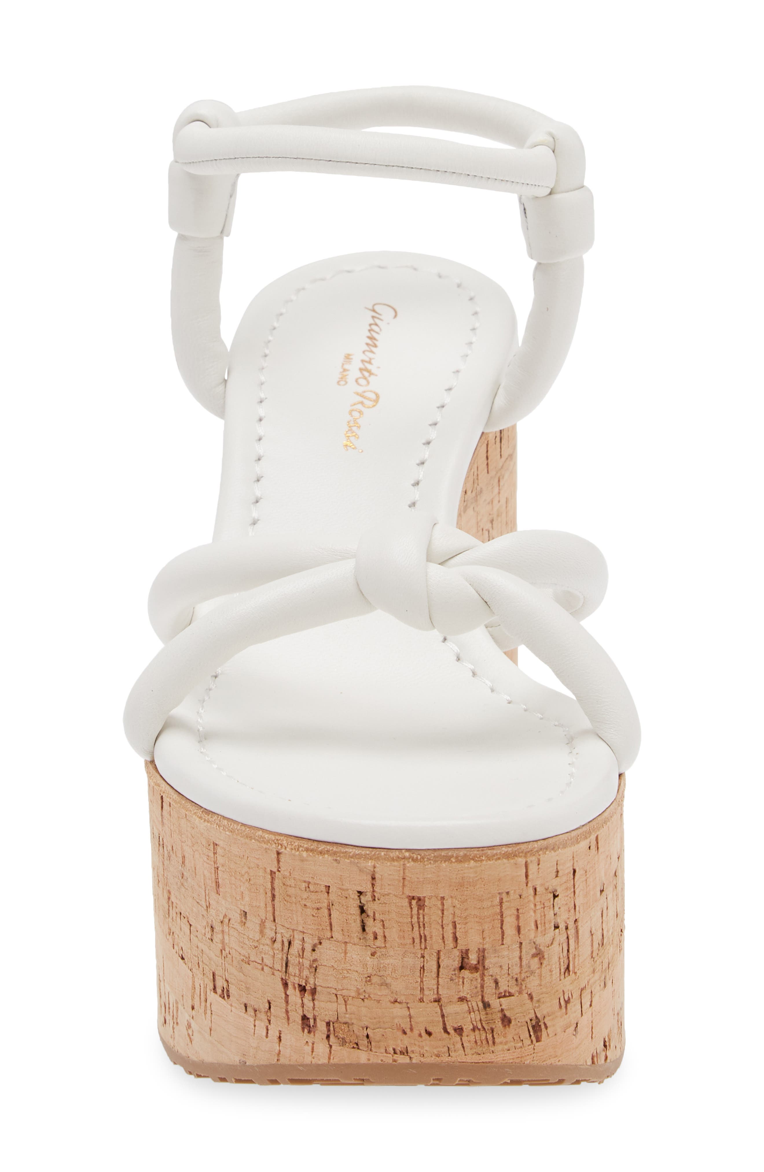 Gianvito Rossi Platform Wedge Sandal, Alternate, color, 