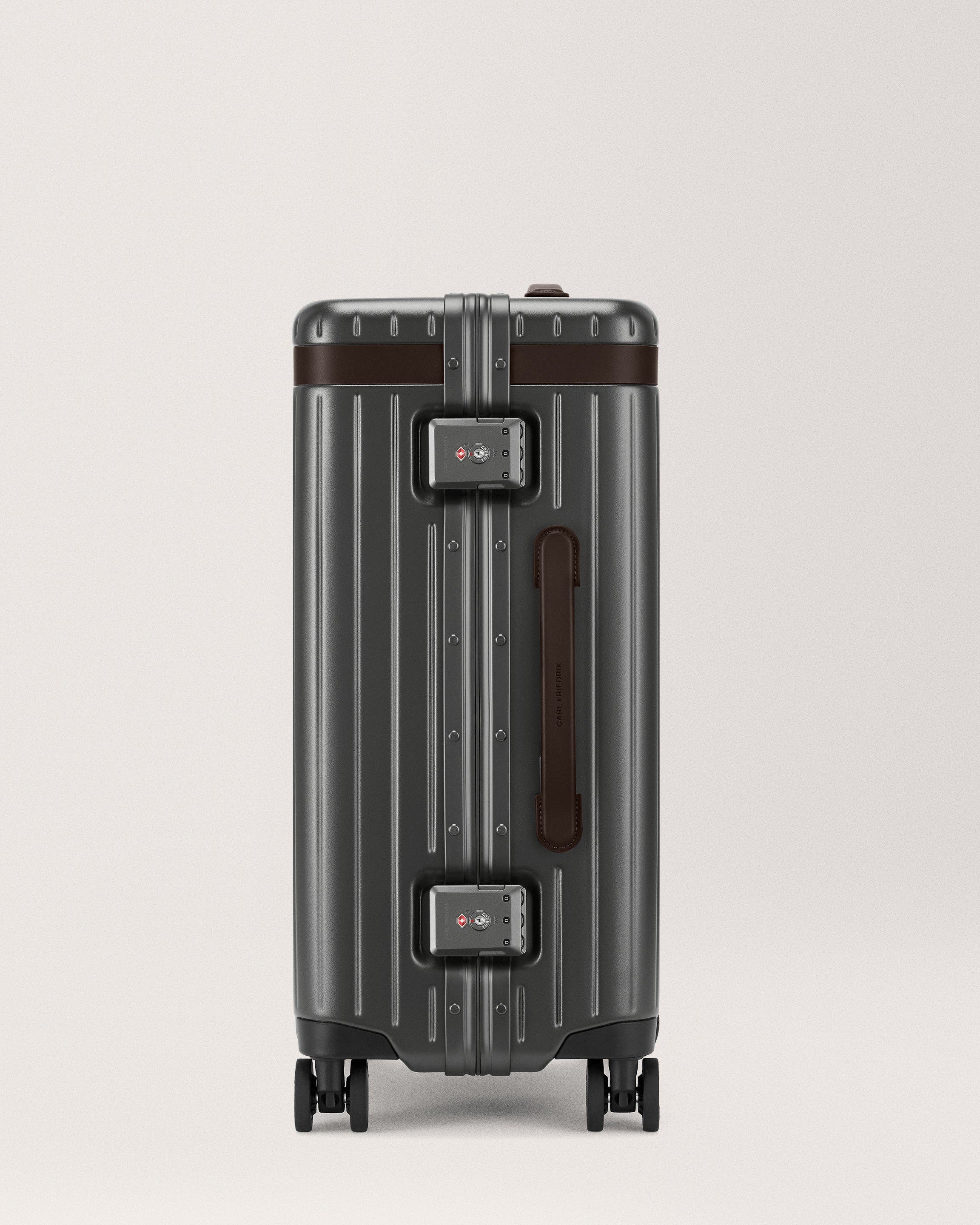 Carl Friedrik The Large Carry-on, Alternate, color, Grey / Chocolate