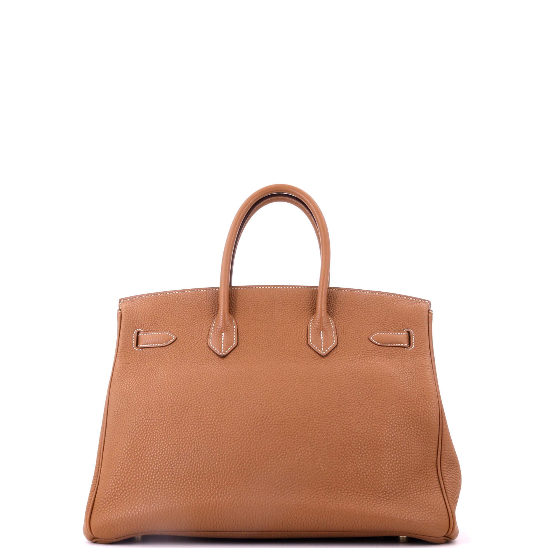 Birkin Handbag Brown Togo with Gold Hardware 35, Alternate, color, Metallic Gold