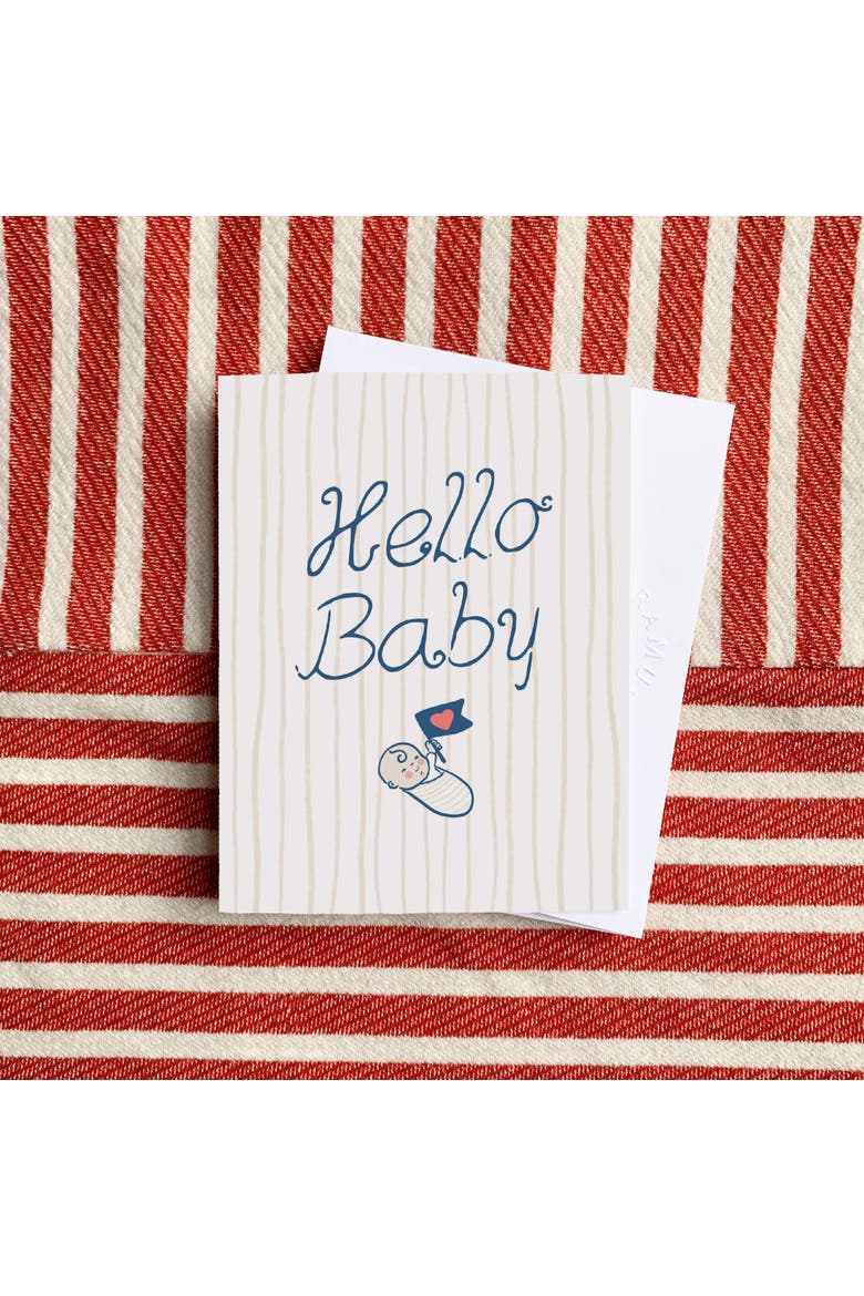 New Baby Greeting Card Pack (3ct) "Hello Baby", Alternate, color, Multi-Pack