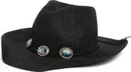 Steve Madden H-Bailey Bolo Trim Western Hat