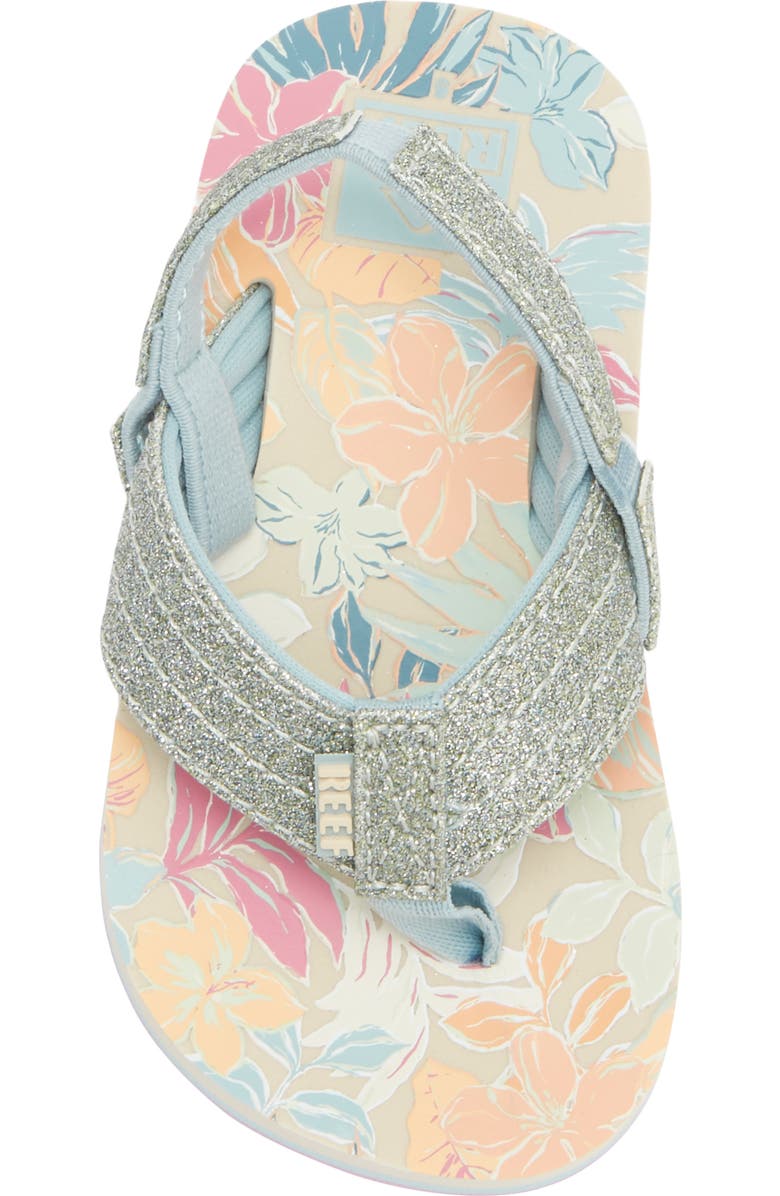 Reef Kids' Little Ahi Flip Flop Sandal, Alternate, color, Tropical Floral