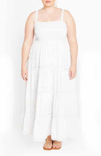 City Chic Dakota Tiered Maxi Sundress