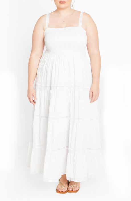 City Chic Dakota Tiered Maxi Sundress