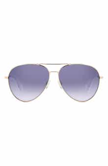 59mm Aviator Sunglasses