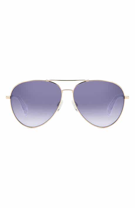 59mm Aviator Sunglasses