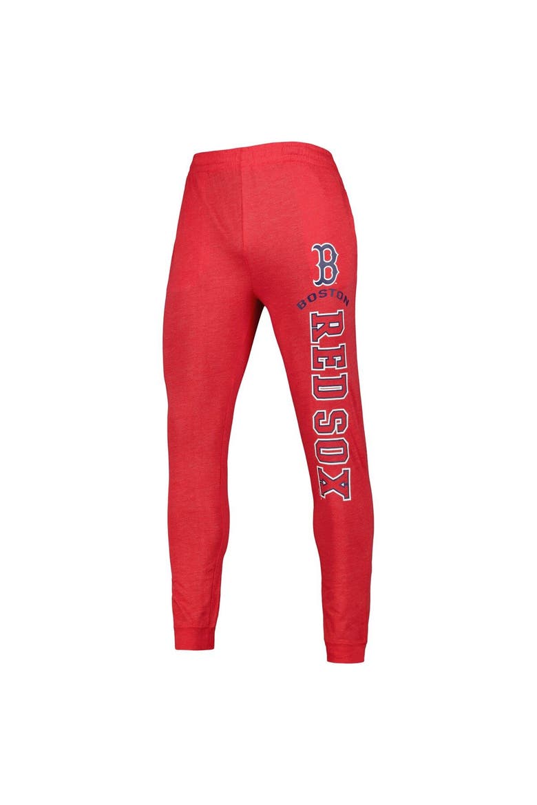 Men's Concepts Sport Heather Red/Heather Charcoal Boston Red Sox Meter Pullover Hoodie & Joggers Set, Alternate, color, Heather Red