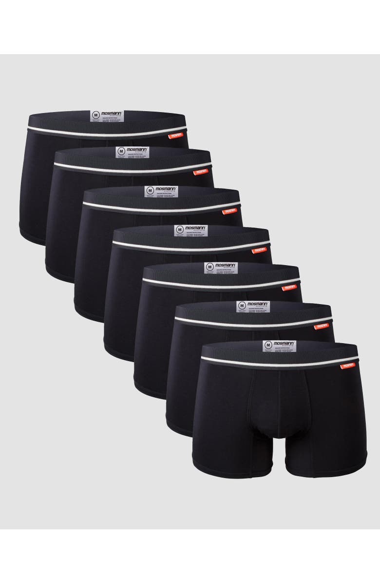 Mosmann Australia 7-Pack Boxers, Main, color, Black